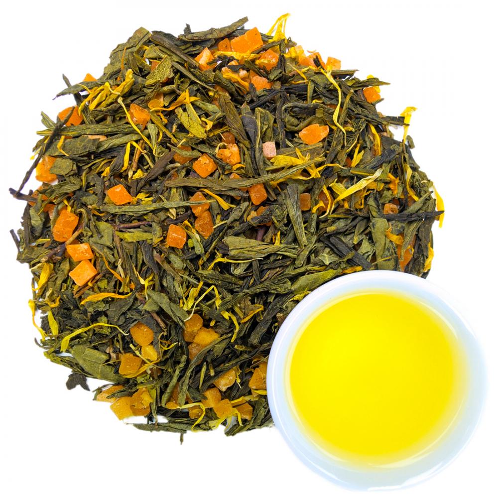 Чай зеленый Солнечный персик