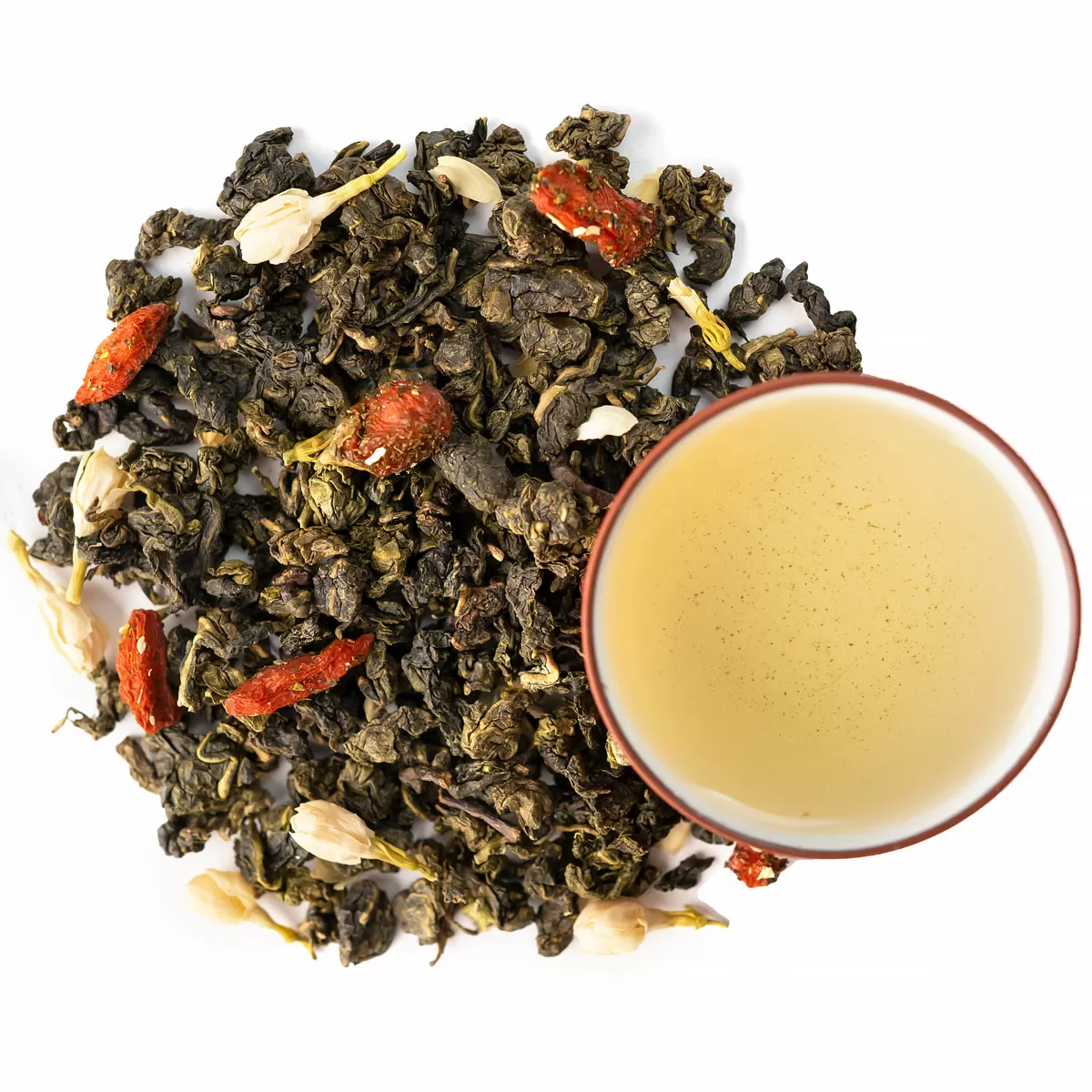 Чай зеленый Те Гуань Инь с жасмином и годжи_1